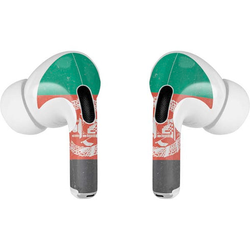 Afghanistan Flag Distressed AirPods Skins